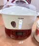 天际隔水炖锅 2.2L/3.2L/4L升电炖锅 家用陶瓷大容量电炖盅 煮粥锅煲汤锅 电炖炖锅 燕窝炖盅 隔水炖盅 2.2L 一锅三胆 实拍图