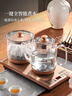 茶皇子（CHAHUANGZI）底部全自动上水电热水壶茶台一体烧水壶泡茶专用玻璃电茶炉茶桌嵌入式XH-T5N 1L T5-N（煮杯款） 实拍图