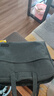 得力（deli）公文包加宽立体办公手提袋/会议包/事务包/文件包/商务拉链袋电脑包公文包男 灰色 实拍图
