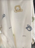童颜婴儿连体衣夏季纯棉新生儿衣服初生宝宝蝴蝶哈衣和尚服四季 2件套 实拍图