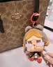 蔻驰（COACH）【七夕礼物】奥莱女士女包经典标志MOLLIE 25号托特包单肩斜挎包 IM/棕黄色/黑色 实拍图