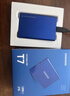 三星（SAMSUNG）2TB Type-c USB 3.2移动固态硬盘（PSSD） T7蓝色 NVMe传输速度1050MB/s 手机直连Mac mini外接 实拍图