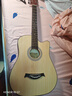 维卡斯（WEIKASI）民谣吉他初学者木吉他单板新手入门练习琴guitar吉它学生男女乐器 38英寸原木色+礼包【初学推荐】 实拍图