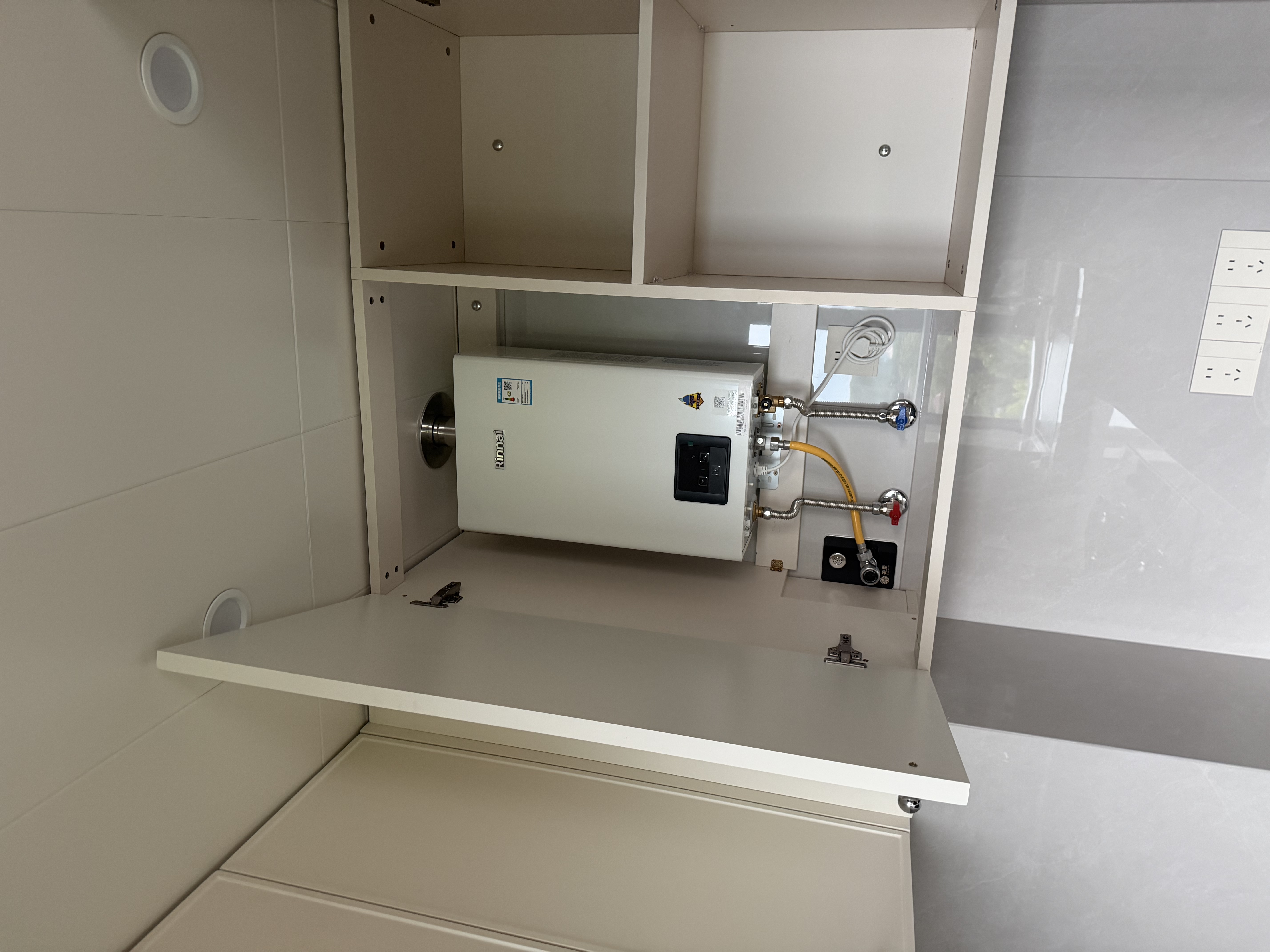 林内（Rinnai）【小蛮腰】16升燃气热水器 智慧恒温升级CPU 低水压启动热水器上门安装 16GD31（JSQ31-GD31） 实拍图