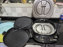 美的（Midea）电饼铛 家用双面加热煎烤机烙饼电煎饼锅34大尺寸加深烤盘上下盘可拆洗早餐机烤肉电饼档 JKE3478 实拍图