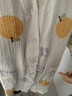 柔曼绮月子服夏季薄款纯棉纱布产后哺乳睡衣女春秋孕妇喂奶家居服套装 DSY-609 L(建议110-130斤) 实拍图