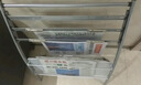 得力（deli）【超级爆款】四层商务夹条报纸架报刊架书刊架图书馆书架报纸落地架 宣传展示架 高0.8米9301 实拍图