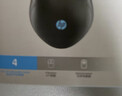 惠普（HP）M280有线鼠标 皮质鼠标垫套装 家用办公笔记本台式机电脑 人体工学电竞游戏鼠标 雾灰有声 实拍图