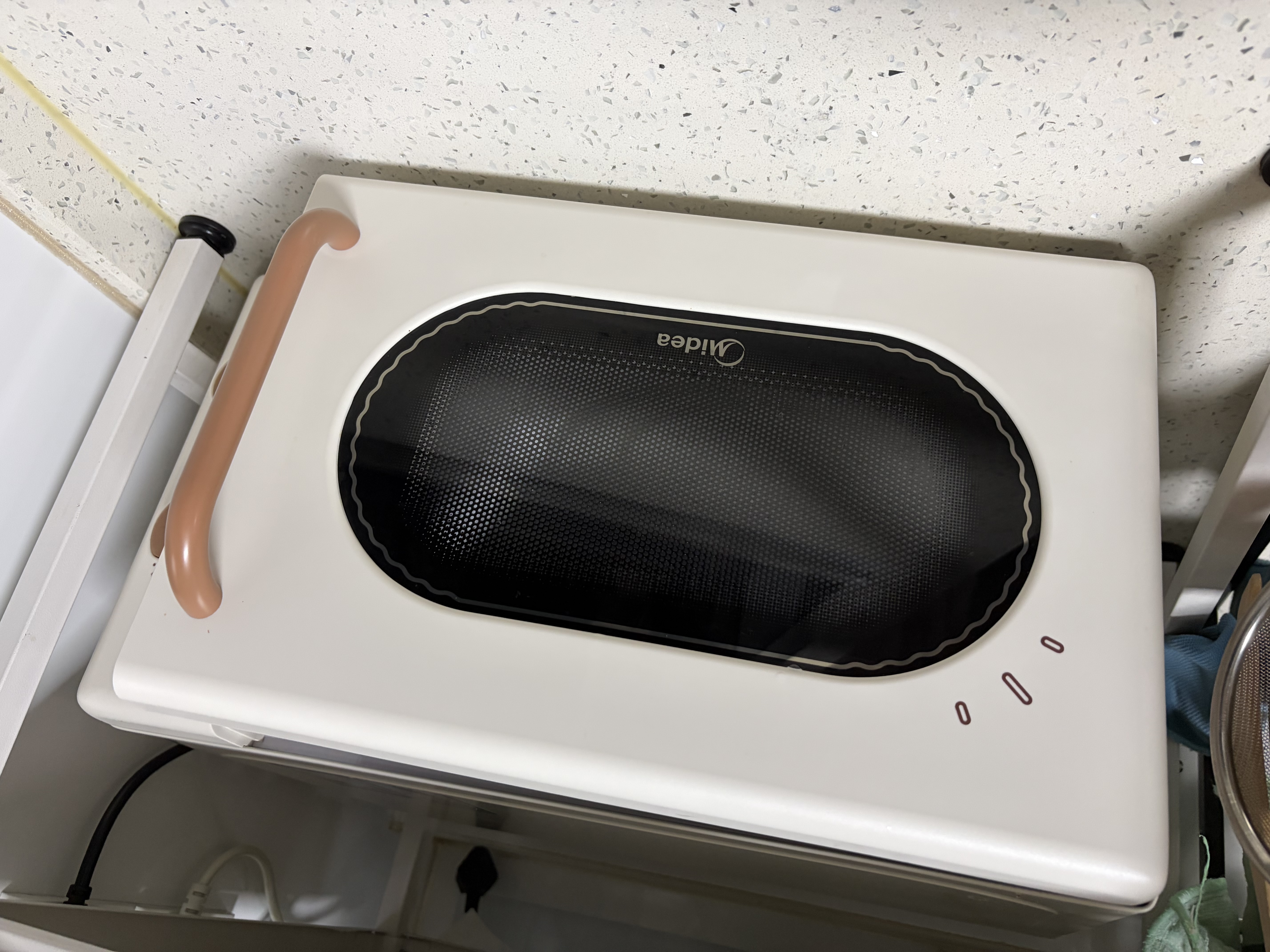 美的（Midea）厨房小家电小滋味微波炉变频家用小型百搭复古转盘式经典双旋钮轻音M20H4 实拍图