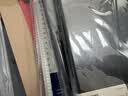 得力（deli）【超级爆款】A4书写文件夹 板夹办公用品金属强力夹塑料夹板菜单夹写字垫板文具64502灰色无挂孔 实拍图
