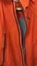 迪卡侬（DECATHLON）硬壳冲锋衣男女春秋登山防风防水单层夹克风衣运动外套MH500 霞光橙（男女同款）- 亚洲款 新款上市 加内胆选大一码 M 实拍图