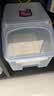 乐扣乐扣（LOCK&LOCK）塑料杂粮米桶密封储物米箱12升装（可装10kg大米）带滑轮赠量杯 实拍图