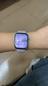 华为HUAWEI WATCH FIT 4 风信紫氟橡胶表带华为运动智能手表超轻薄大屏潮流运动蓝牙通话 实拍图