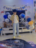 多美忆生日场景布置男孩生日气球道具氛围布置场景儿童派对装饰太空桌飘 实拍图