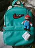 耐克（NIKE）儿童双肩包 玲珑小巧旅行包书包休闲包FZ7259-010 黑蓝 实拍图