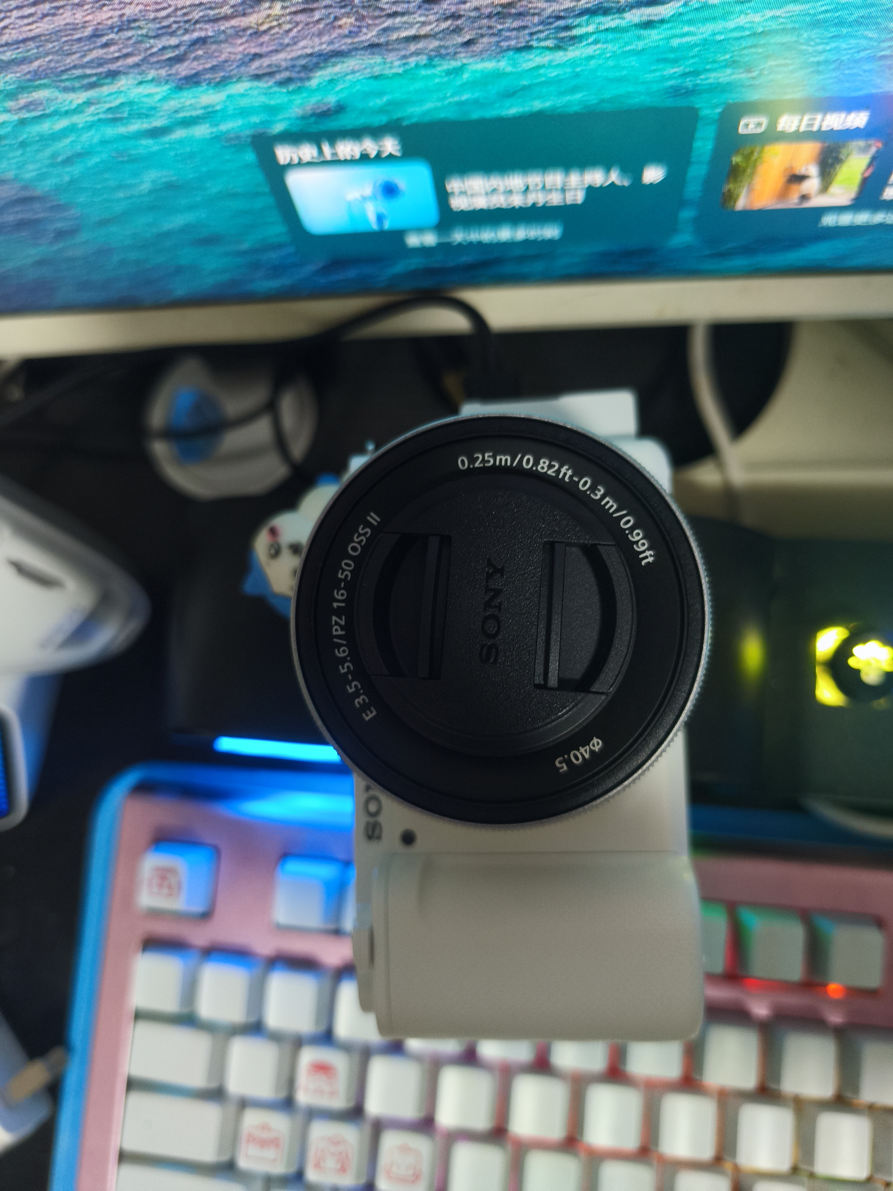 索尼（SONY）ZV-E10K APS-C画幅微单相机 新升级标准镜头套装 白色 新套机镜头E PZ 16-50mm F3.5-5.6 OSS II 实拍图