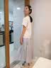 真维斯（Jeanswest）女童套装2026新款夏季儿童纯棉短袖t恤女孩蓝色百搭半身裙夏装 【纯棉短袖+四面弹半身裙】01 160 【推荐体重80-100斤】 实拍图