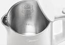 美的（Midea）烧水壶电热水壶304食品级不锈钢无缝内胆双层防烫1.7L大容量1800W智能断电SHJ1721 实拍图