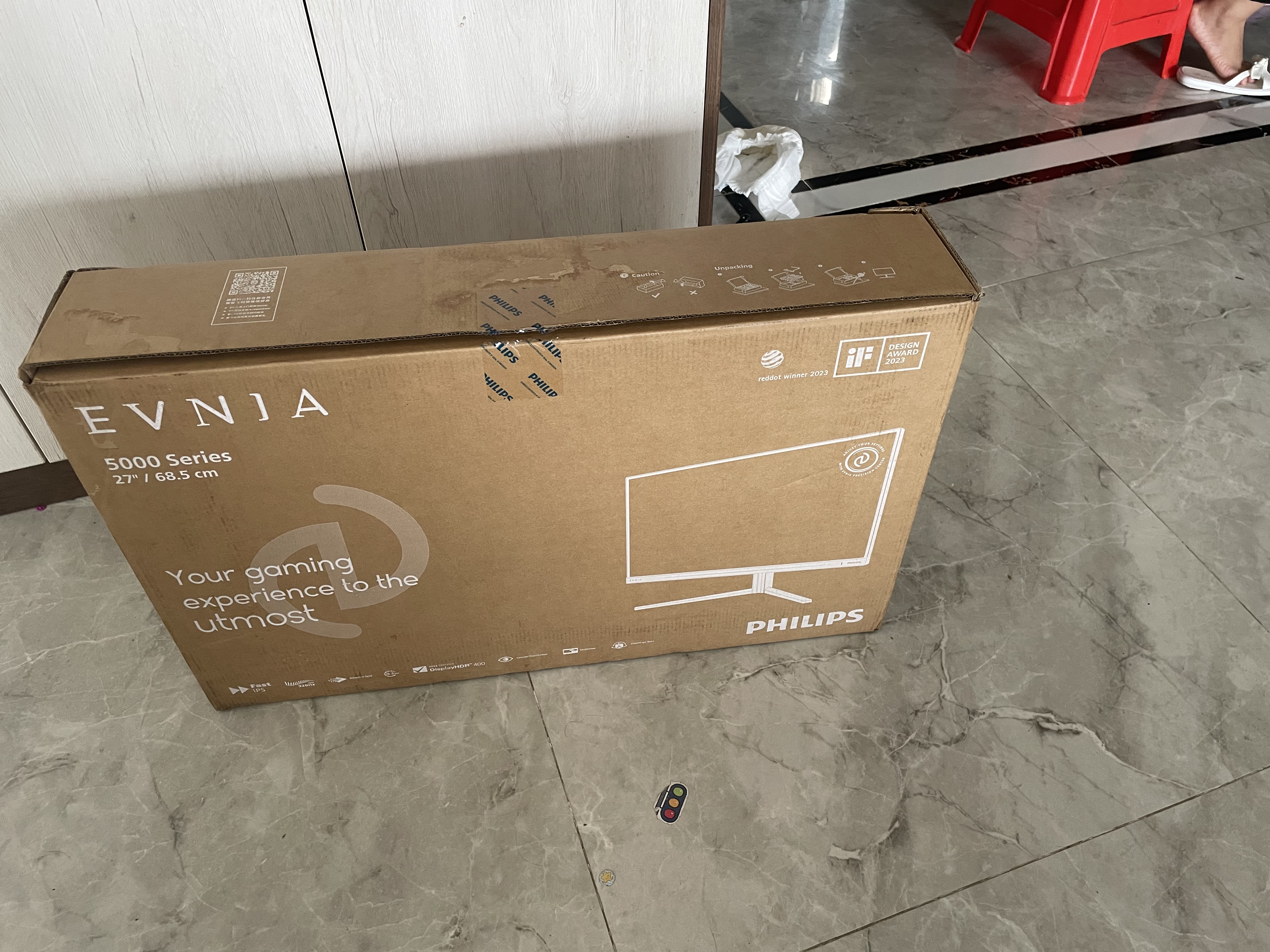 飞利浦EVNIA弈威 27英寸2K240Hz电竞高清显示器 FastIPS快速液晶 0.3ms HDR400 游戏显示屏幕 27M2N5501UK 2K 320Hz 实拍图