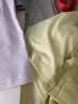 猫人【凉感棉莫代尔】女士睡衣女夏季带胸垫10A抑菌家居服春水绿M 实拍图