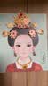 时光学国风簪花儿童旅行画包创意立体手工diy化妆包玩具男女孩生日礼物 实拍图