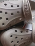卡骆驰（CROCS）贝雅洞洞鞋男鞋女鞋轻便耐磨一脚蹬拖鞋休闲鞋百搭花园鞋|10126 矿石粉-6TY(含智必星) 37 /38(230mm) 实拍图
