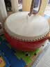 音域羊皮儿童鼓小鼓锣鼓打鼓牛皮鼓堂鼓乐器小孩鼓战鼓8寸儿童玩具 实拍图