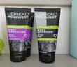 欧莱雅（LOREAL） 男士洗面奶补水保湿控油碳爽磨砂抗黑头冰感深层净化洁面膏乳 炭爽抗黑头100ml*2 +50ml*2 实拍图