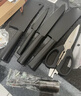 OOU黑刃五代抗菌刀具全套厨房家用菜刀套装锋利中式刀具套装高碳钢厨具套刀用具大全七件套 实拍图