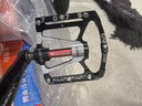 西骑者（WestBiking）三培林自行车脚踏板铝合金山地车通用轴承脚蹬公路单车配件 黑色 实拍图
