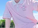 Hello Kitty童装女童polo裙套装2026夏季新款儿童运动速干夏装学院风女孩衣服 实拍图