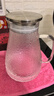 青苹果冷水壶凉水壶硼硅耐热玻璃冷热水壶嘟嘟壶1.75L家用饭店通用 实拍图