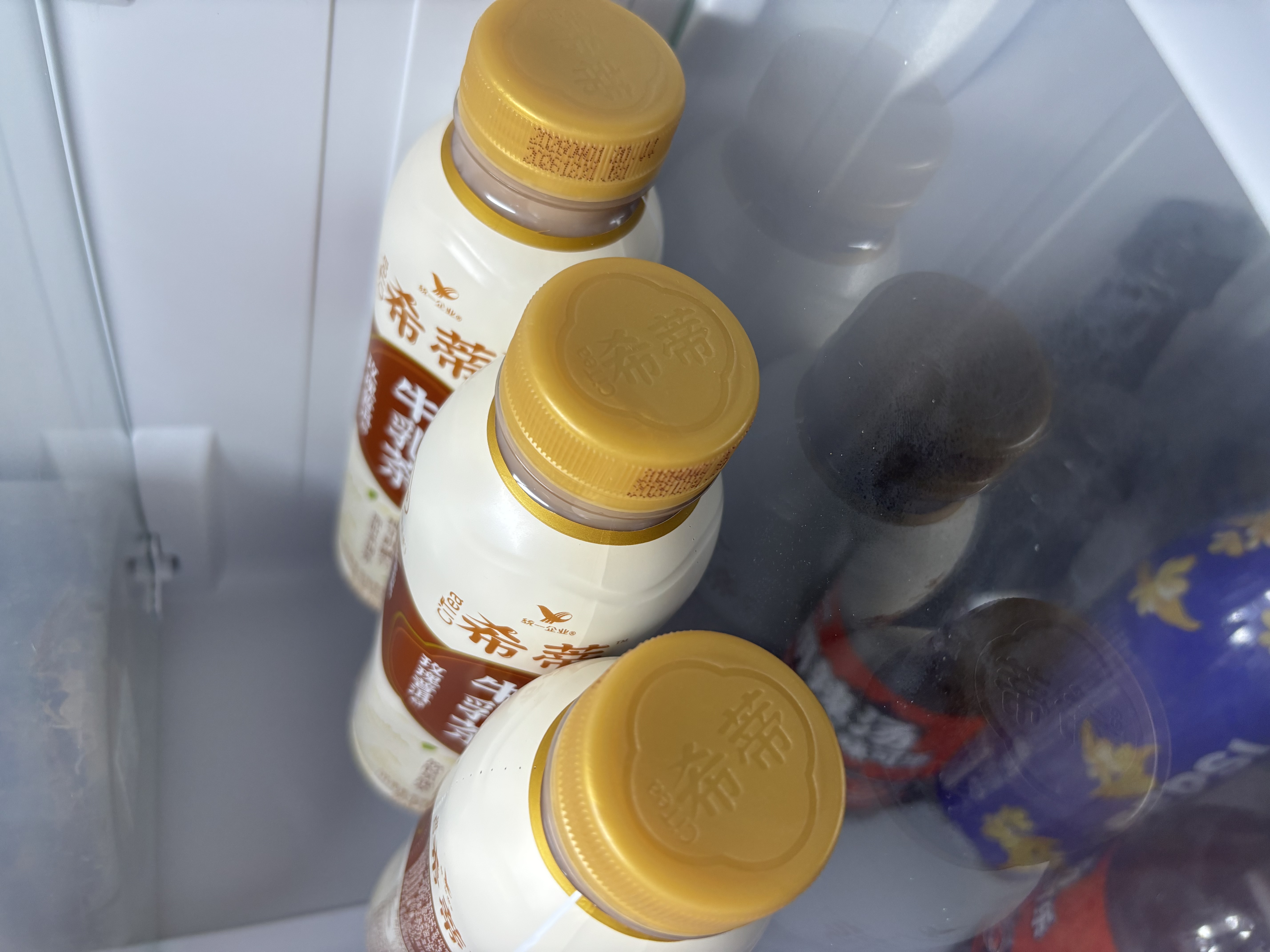统一希蒂玫瑰普洱牛乳茶450ml*15瓶整箱奶茶（新旧款随机发货） 实拍图