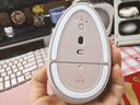 罗技（Logitech）Wave Combo 无线人体工学键鼠套装 垂直鼠标 无线蓝牙鼠标 办公键盘 无线键盘 蓝牙键盘 粉色 实拍图