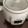 美的（Midea）电炖锅煲汤锅炖汤电砂锅快炖 陶瓷炖汤盅母婴辅食锅燕窝熬粥 1.5L白瓷电炖盅大功率炖锅MD-DGE1556 实拍图