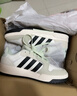 adidas ENTRAP美式校园风运动少年感复古篮球风板鞋男女阿迪达斯   白色/矾土棕/黑色   43 实拍图