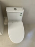 九牧（JOMOO）马桶家用一级水效防臭卫浴虹吸式马桶坐便器大冲力抗菌卫生间坐厕 无棱内壁【升级50大管径】11396 305坑距(2515城包安装) 实拍图