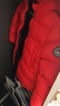 保姆鹅  【风墙】儿童羽绒服宝宝中长款护脸加厚外套保暖童装[NG2664] 中国红 130 实拍图