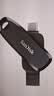 闪迪（SanDisk）128GB Type-C USB3.2 手机U盘DDC6黑色 手机电脑存储盘 双接口大容量优盘 实拍图