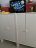 宜家（IKEA）巴格布单门储物柜客厅靠墙落地收纳柜 白色带门单柜 实拍图