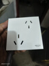 德力西（DELIXI）开关插座面板 86型墙面插座CD100 六孔16A大功率空调插座 白色 实拍图