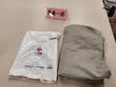 洁丽雅（Grace）A类7A抗菌纯棉被套100%全棉磨毛学生宿舍被罩陌星雅灰150*200cm 实拍图