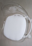 【热销爆款】儿童凳子亚克力万向轮滑轮矮凳儿童带娃小椅子小凳子 透明白-儿童靠背小椅子 实拍图