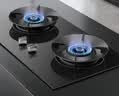美的（Midea）【天然气】燃气灶 家用5.2kW猛火灶台嵌两用 70%热效率 JZT-A3 实拍图