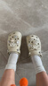 卡骆驰（CROCS）新款厚底云朵洞洞鞋送女友礼物206750 骨白色 38 -39 实拍图