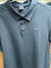 KOLON SPORT/可隆SECO POLO衫  男士户外抗菌防晒UPF50+吸湿速干T恤 LHPT6MTT23-NV 藏蓝 XL 180/100A 实拍图