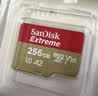闪迪（SanDisk）256GB TF(MicroSD)内存卡4K极速金卡A2 V30 U3兼容大疆Pocket3/4P/Action 6运动相机/无人机存储卡 实拍图