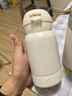 英氏（YEEHOO）儿童保温杯宝宝水杯婴幼儿园吸管学饮一3岁以上学背带壶保温杯 实拍图