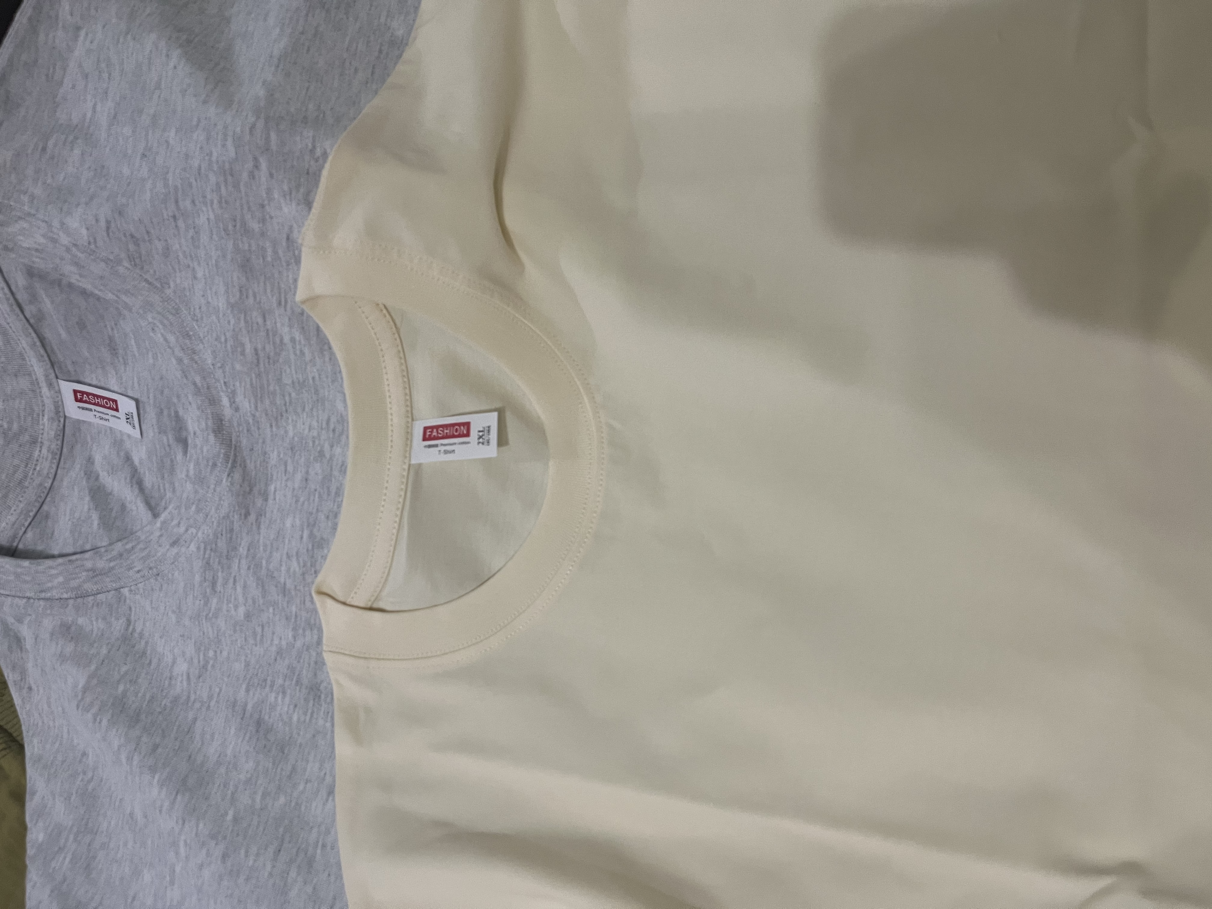 凡客诚品vancl 短袖T恤全棉圆领夏装男女同款 高级灰 2XL （建议150-180斤） 实拍图