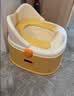 世纪宝贝（babyhood）儿童小马桶坐便器 婴幼儿便盆男女宝宝座便器PU软垫 格里蓝 实拍图